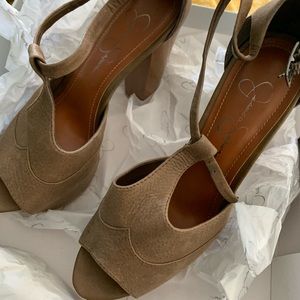 Jessica Simpson platform heels